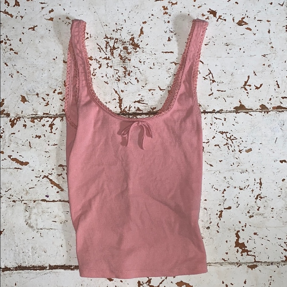 Pink crop top :)